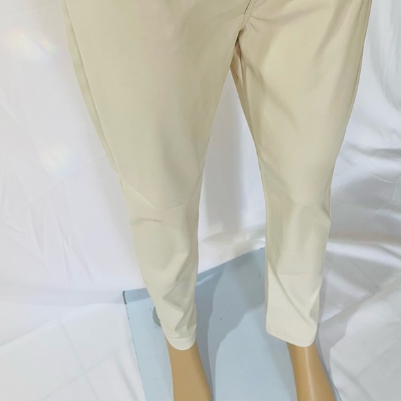 NWT Cream Faux Leather Pant  Size: Large - Picture 5 of 11